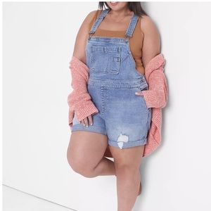 Lane Bryant Shortall Short/overall size 20